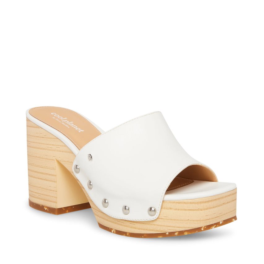 Mulas Steve Madden Restore Mujer Blancas | ES TE016E